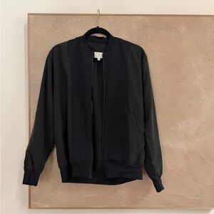 Black Bomber Jacket